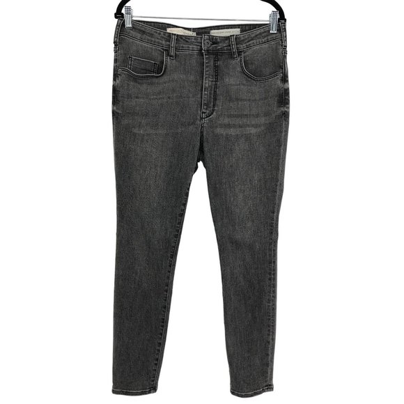 Anthropologie Pilcro and the Letterpress High Rise Denim Jegging Faded Black 32 - Picture 1 of 7